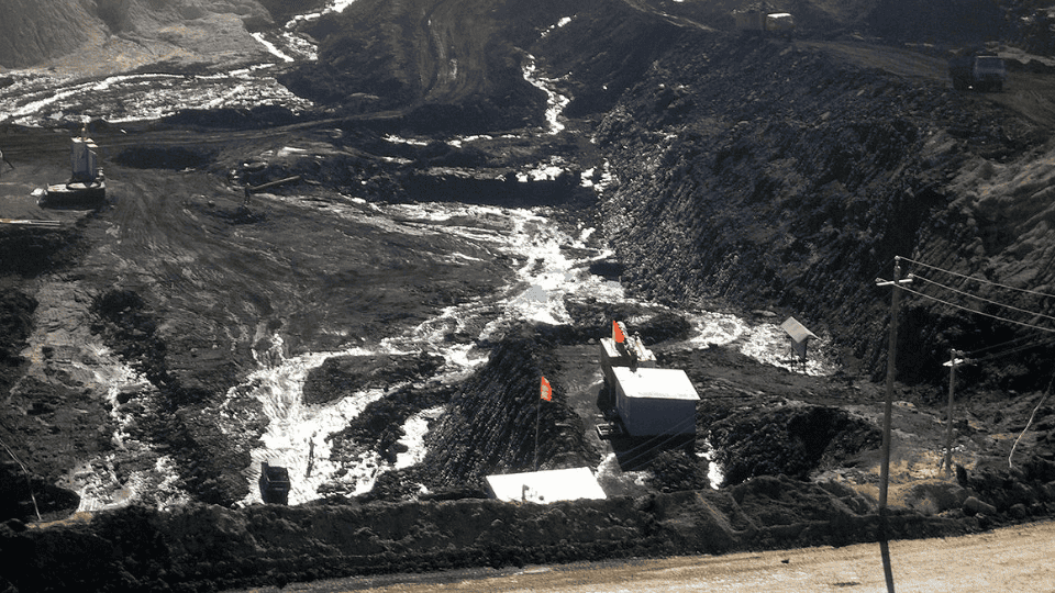 A Coal Field near Mongolian District of Hailar