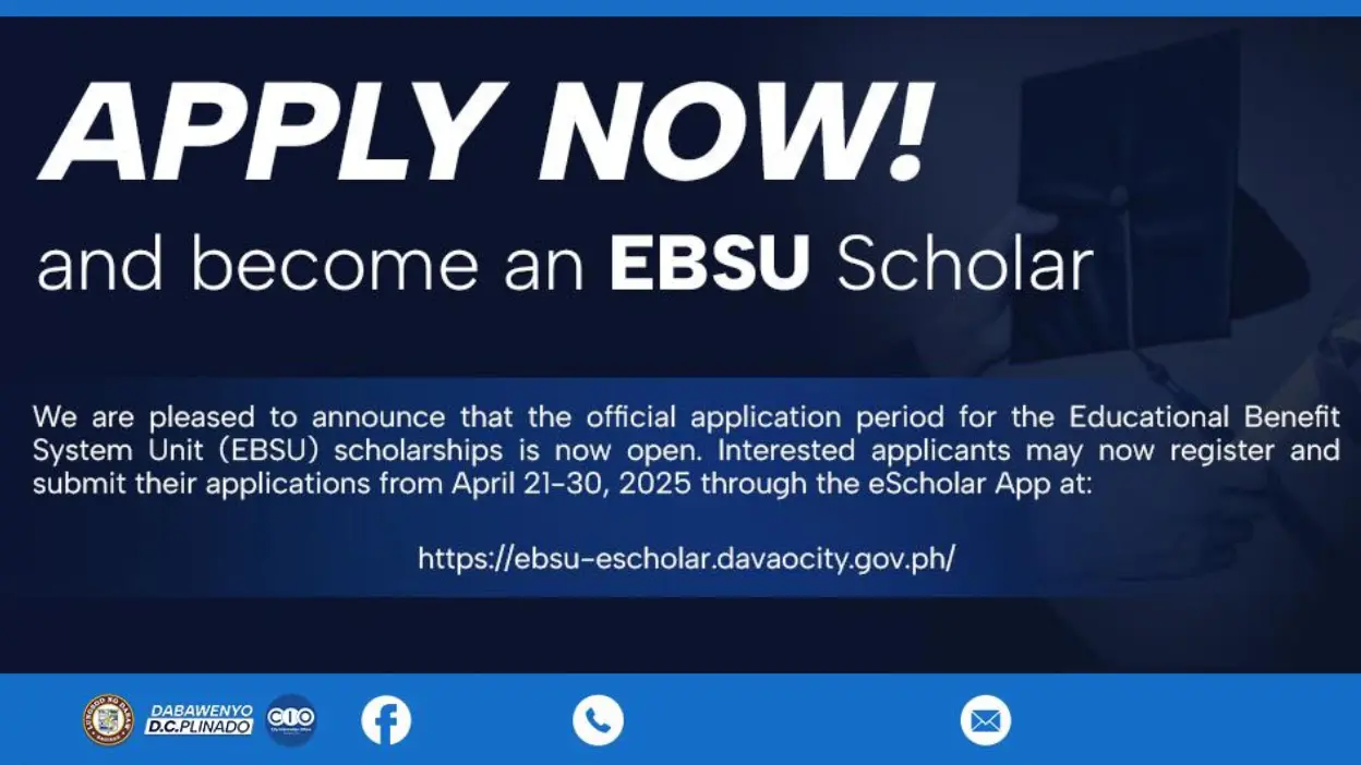 Apply now and become an EBSU Scholar